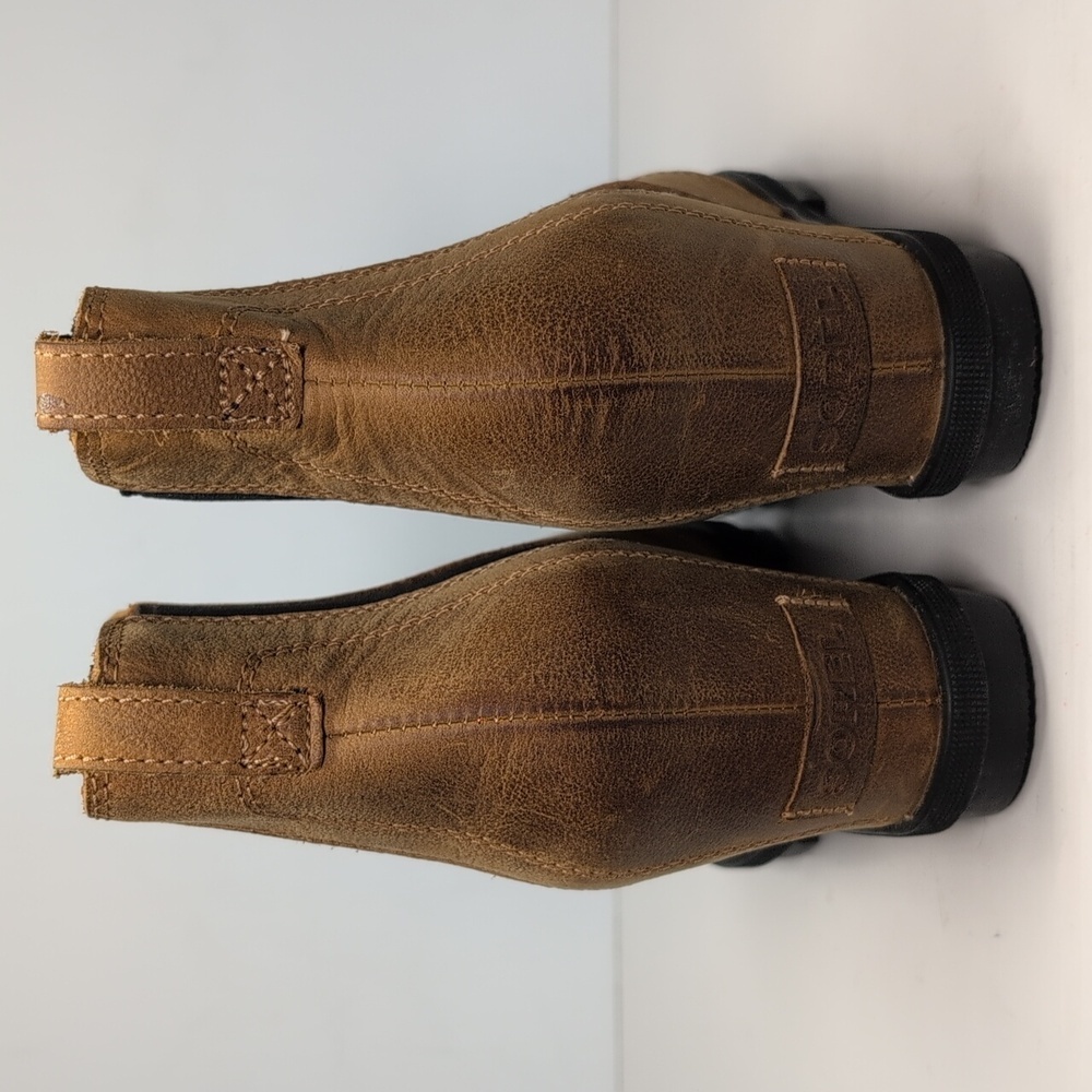 Sorel Joan of Arctic II hidden wedge brown ankle boot womans sz 9.5 EU 40.5 - Picture 4 of 15
